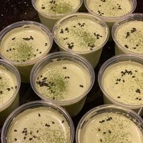 Housemade KOMO Panna Cotta with seasonal flavors